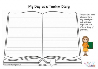 My Day As A Teacher Diary