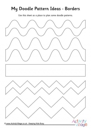 My Doodle Pattern Ideas - Borders