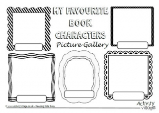 My Favourite Book Characters Picture Gallery