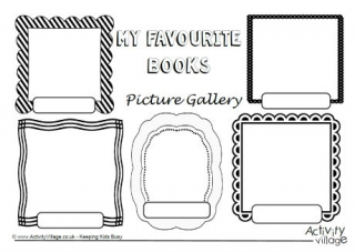 My Favourite Books Picture Gallery