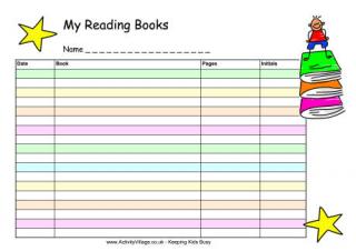 My Reading Books