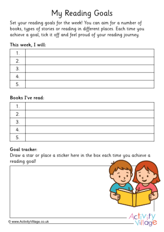 My Reading Goals