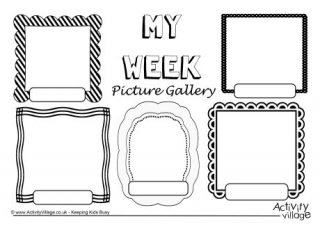 My Week Picture Gallery