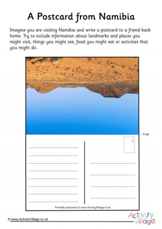 Namibia Postcard 1