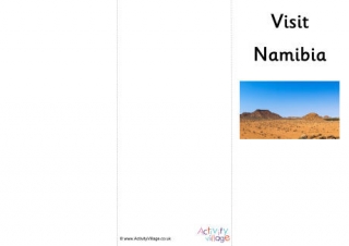 Namibia Tourist Leaflet