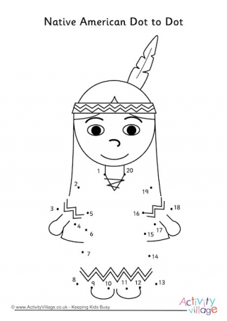 Native American Dot to Dot