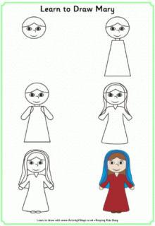 Learn to Draw the Nativity Story