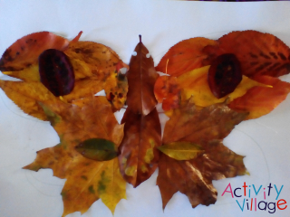 Autumn Leaf Butterfly