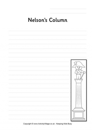 Nelson's Column Writing Page
