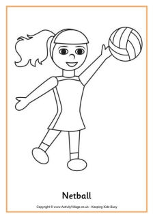 Netball Theme for Kids