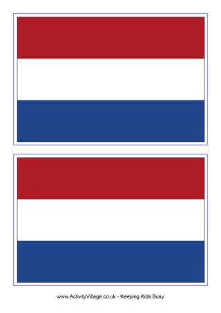 Netherlands Flag Printable