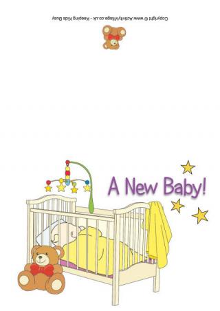 New Baby Card