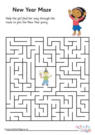 New Year Maze 3