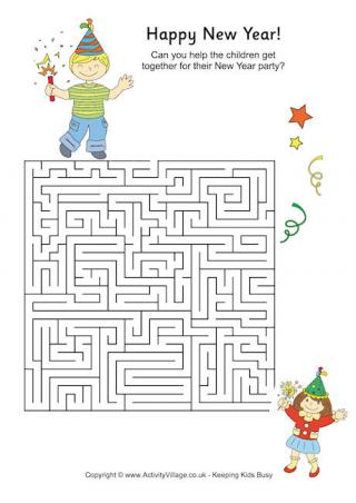 New Year Maze