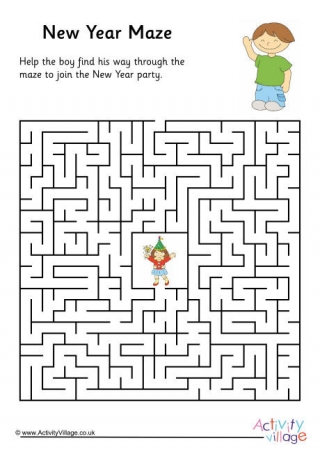 New Year Maze 4