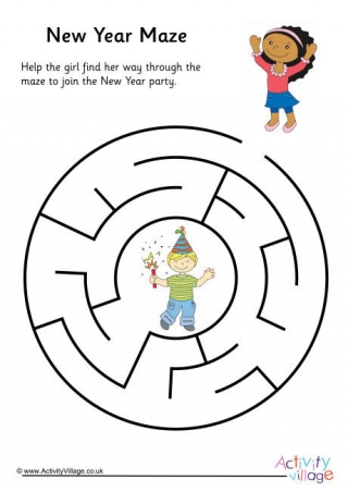 New Year Maze 5