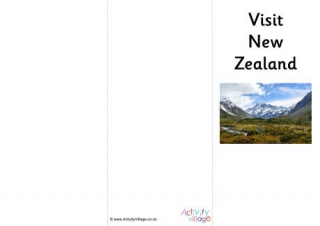 New Zealand Tourist Leaflet