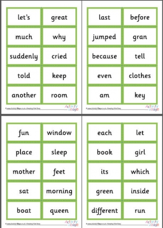 Next 200 Common Word Cards 2