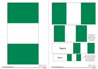 Nigeria Flag Printable