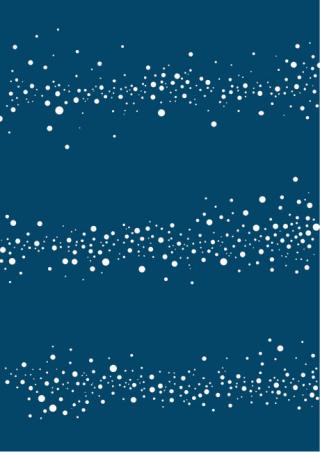Night Snow Scrapbook Paper