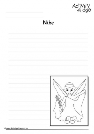 Nike Writing Page