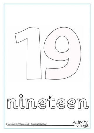 Nineteen Finger Tracing
