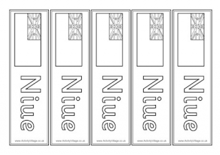 Niue Bookmarks