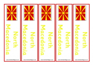 North Macedonia Bookmarks