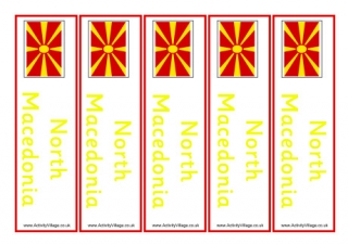 North Macedonia Bookmarks