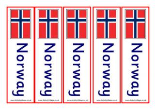 Norway Bookmarks