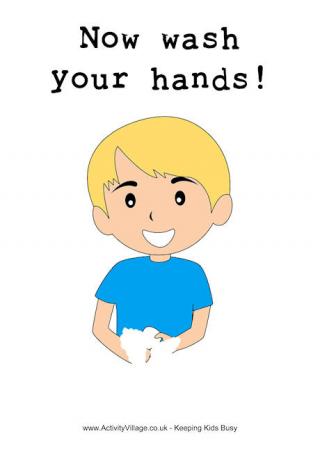Now Wash Your Hands Poster