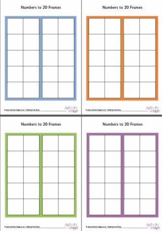 Numbers to 20 Frames