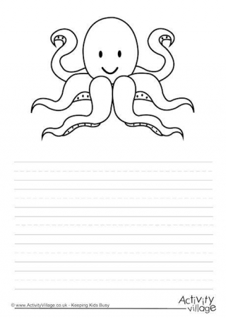 Octopus Story Paper