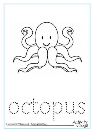 Octopus Word Tracing