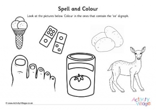 Oe Digraph Spell And Colour