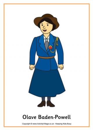 Olave Baden-Powell Poster