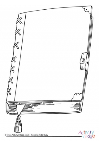 Old Book Writing Frame