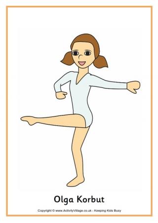 Olga Korbut Poster