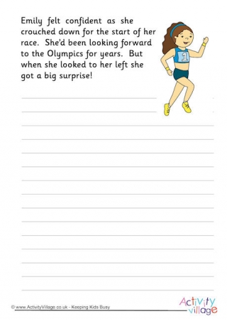 Olympic Big Surprise Story Starter