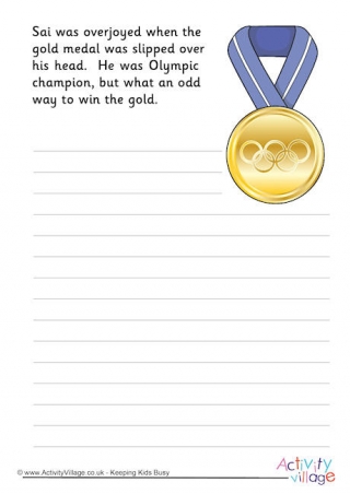 Olympic Champion Story Starter