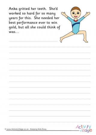 Olympic Distraction Story Starter