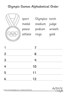 Olympic Games Literacy Resources