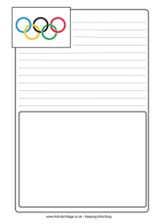 Olympic Games Writing Printables