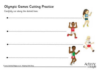 Olympic Scissor Activities