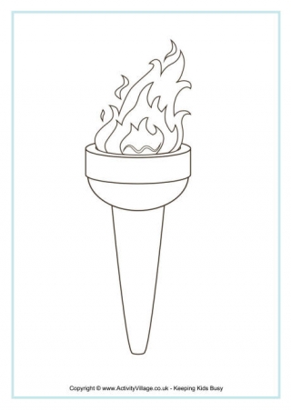 Olympic Colouring Pages for Kids