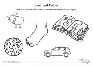 Oo Digraph Spell And Colour
