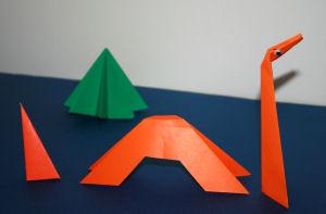 Origami Loch Ness Monster