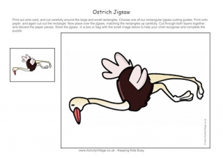 Ostrich Jigsaw 2