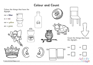 Ow Oi Ear Air Colour And Count