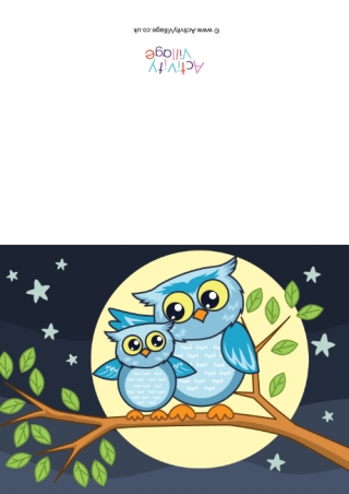 Owl Baby Card